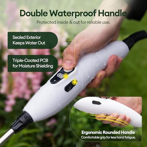 Maygrove 2 Gallon Electric Garden Sprayer, Rechargeable Telescopic Wand