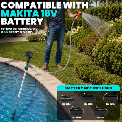 Cordless Stick Water Transfer Pump for Makita 18V Batteries (Tool Only)
