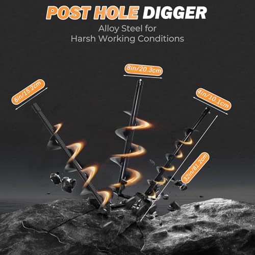 85cc Auger Post Hole Digger Gas Powered Earth Auger