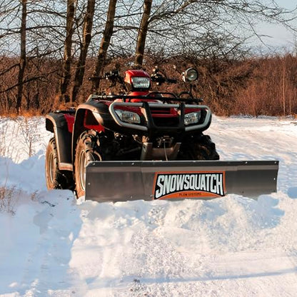 SNOWSQUATCH Aluminum ATV Snow Plow 48-60 Inch Adjustable Blade Mount Kit