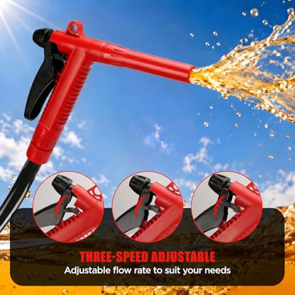 4.5GPM Cordless Fuel Transfer Pump with 51" PVC hose (Bare Tool)