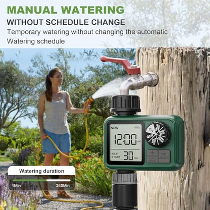 Water Timer for Outdoor Garden Hose, Sprinkler Timer for Garden - style: 1 Outlet