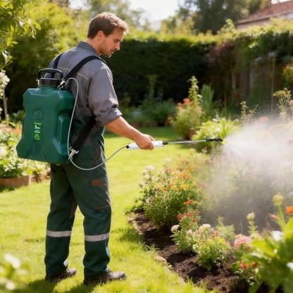 Electric Sprayers 3 Gallon Backpack Sprayer - color: 3 GAL Green