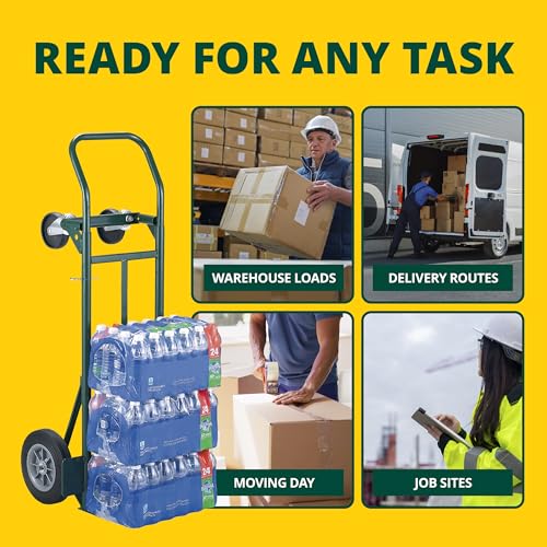 Harper Trucks JEDT8635P Convertible Hand Truck, 600/700 lb Capacity