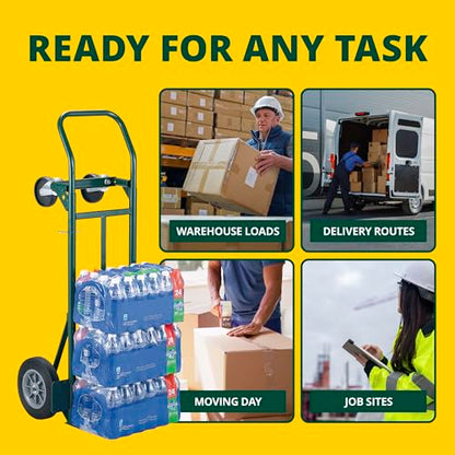 Harper Trucks JEDT8635P Convertible Hand Truck, 600/700 lb Capacity