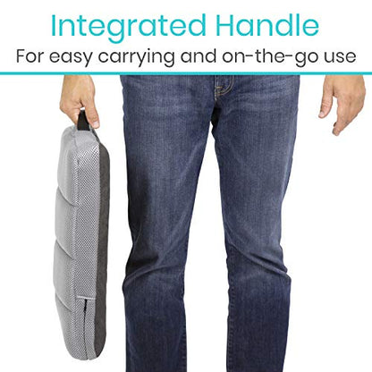 Vive Inflatable Wheelchair Air Seat Cushion - Adjustable Air Pressure