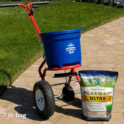 Jonathan Green Deluxe Rotary Broadcast Spreader - Covers Up to 15,000 Sq Ft - size: Deluxe
