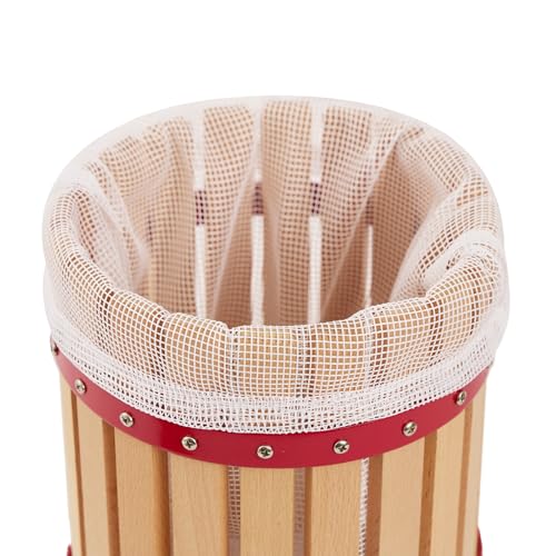 CAELUM Fruit Press Filter Bags 2 Pack, 1.6 Gallon Reusable Mesh for Cider - color: White Filter Bag-2 Pack, size: 1.6 Gallon