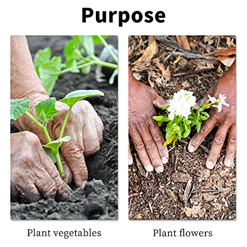 TCBWFY 4 Pack Garden Auger Spiral Drill Bits - 1.6"x9", 1.6"x16.5", 3"x16.5", 3"x12" - Heavy Duty Steel - Corrosion Resistant - Perfect for Post Holes, Earth & Lawn Augering,Planting Bulbs&Trees - size: 1.6"x9",1.6"x16.5",3"x16.5",3"x12"