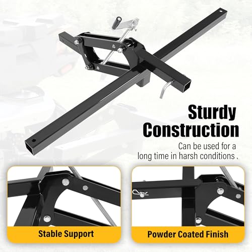ECOTRIC 50" Manual Implement Lift, 1-Point and 2-Inch Receiver, Adjustable