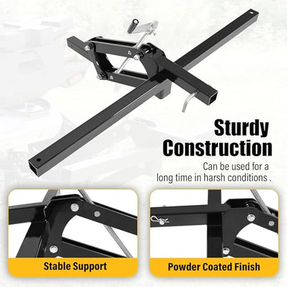 ECOTRIC 50" Manual Implement Lift, 1-Point and 2-Inch Receiver, Adjustable