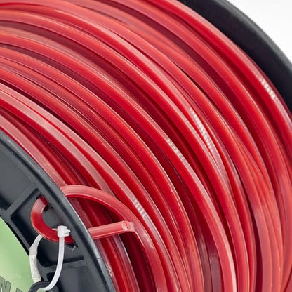 155" Square Commercial Trimmer Line 5LB Red 443FT Spool - size: 0.155"