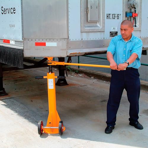 GLOBAL INDUSTRIAL 100,000 Lb. Static Capacity Standard Duty Trailer Stabilizing Jack Stand