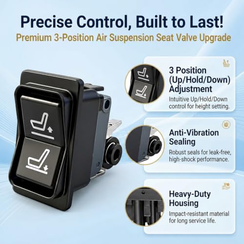 Seat Air Adjustment Switch RE225257 87308605, 3-Position