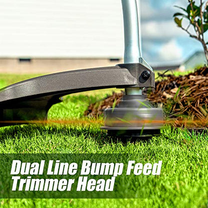 LawnMaster No-Pull 25cc 2 Cycle Engine 17'' Grass Trimmer, NPTGCP2517B