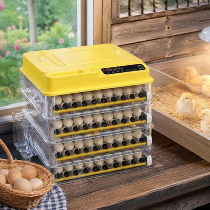288 Egg Incubator for Hatching Eggs with Auto Turner, Temp Control, Candler - color: 288 Egg