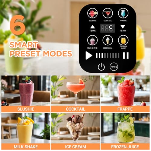 Slush Machine, Frozen Drink Maker 68oz Home Use Slushie Maker