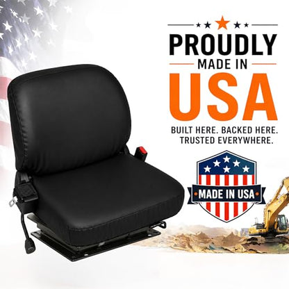 Jay's Equipment Seat Covers, Mini Back Tractor, Heavy-Duty Vinyl, 16X16