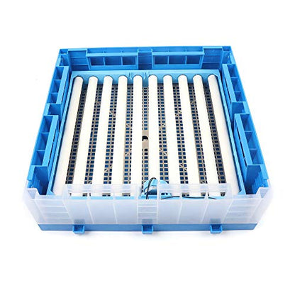 Egg Incubator with Adjustable Automatic Egg Turning and Humidity Control, 64 Eggs Digital Incubator for Chicken Quail Poultry Birds Eggs (64 Eggs Incubator)