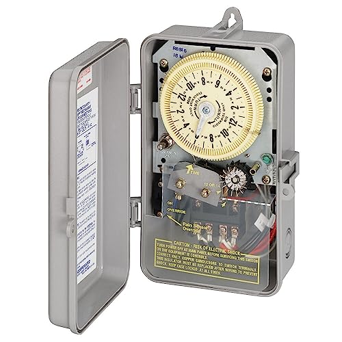Intermatic R8816P101C Sprinkler/Irrigation Timer, 240V 3HP DPST - style: R8816P101C