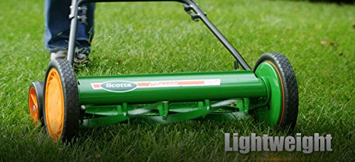 Scotts 2000-20S 20-Inch 5-Blade Push Reel Lawn Mower, Green - size: 20-Inch, 5-Blade