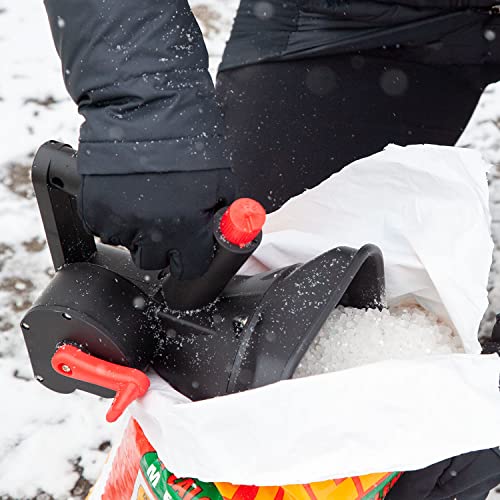 Brinly 5lb. All-Season Handheld Spreader with Easy-Fill Design for Seed, Ice Melt, & Fertilizer