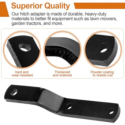 Lawn Mower Hitch for Agri-Fab 23475, Garden Tractor Trailer Hitch Bracket
