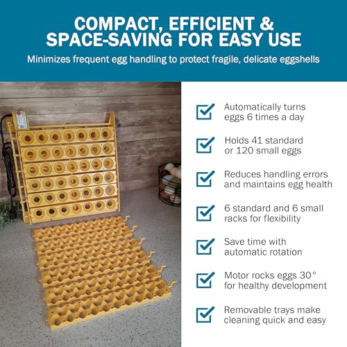 Hova-Bator GQF Automatic Egg Turner - Quail to Duck Egg