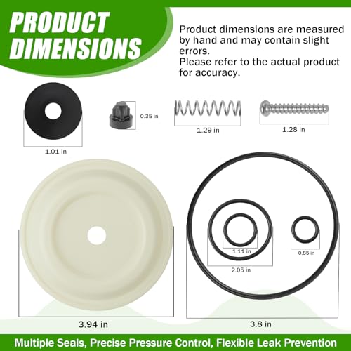 0610406-K Diaphragm Sprayer Pump Repair Kit for Solo Backpack Sprayer, 2PCS