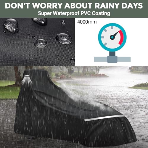 Waterproof Tractors Cover Replace for John Deere 1,2,3 Series 1025R/Kubota - size: Without Backhoe