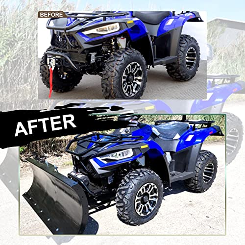 NIXFACE Universal ATV Plow Mount Snow Plow Brackets