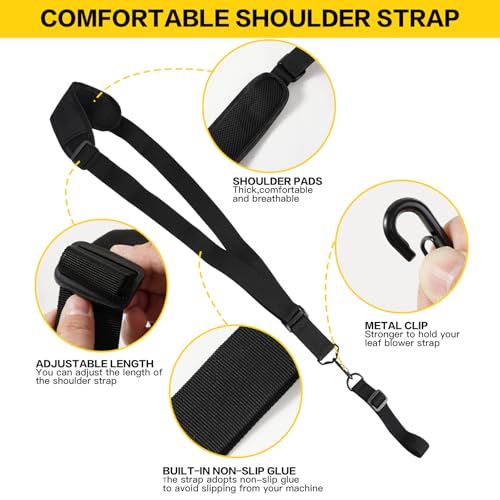 Weed Eater Handle Extension with Ergonomic String Trimmer Grip - color: Sliver Set
