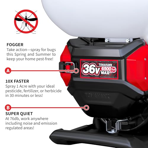 Tomahawk 4 Gal Battery Powered Backpack Mosquito Fogger Sprayer 36V (4 Gal Fogger)