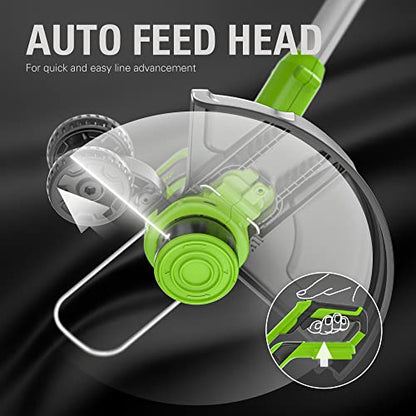 Greenworks 24V 12 in String Trimmer & 320 CFM Blower Combo, 2.0 Ah Battery - style: Gen 2 Combo (12" + 320 CFM)