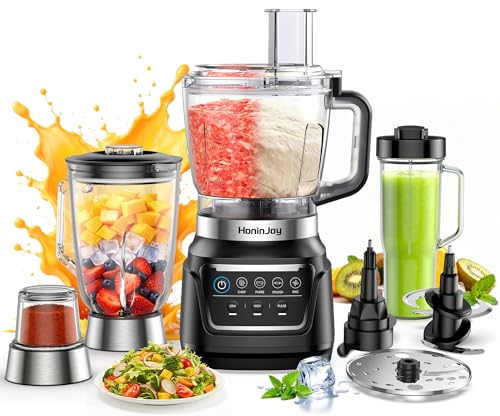 All-in-One Blender Food Processor, 10-in-1 Blenders for Kitchen