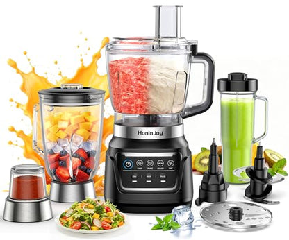 All-in-One Blender Food Processor, 10-in-1 Blenders for Kitchen