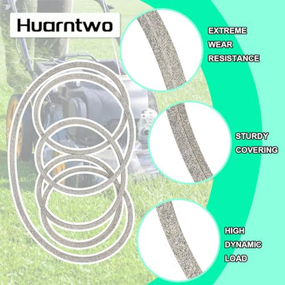 GX21395 Lawn Mower Traction Drive Belt Compatible with John Deere LA150 D170 190C G110 LA175 E180 S180 54" Decks - size: GX21395