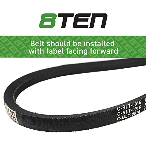 8TEN Drive Belt for MTD Troy Bilt White Outdoor 754-04249 954-04249A