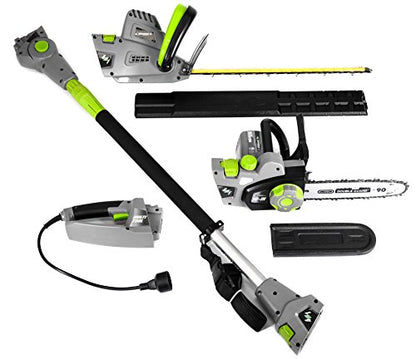 Earthwise CVP41810 2-in-1 Convertible Pole Hedge Trimmer - style: 4-in-1 Pole Hedge/Chainsaw