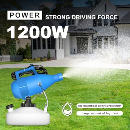 ZFULVO 4.5L(1.2Gallon) Portable Electric ULV Fogger Sprayer