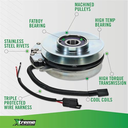 Xtreme Outdoor Power Equipment X0325 PTO Clutch Compatible with/Replacement for John Deere 737, 757, 777 and 797 ZTrak TCA12522, 255-871X, 5218-307, 5218-91