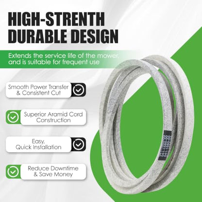 041-1560-00 Mower Deck Belt Fit for Bad Boy with 54 Inch Deck - size: 0.63" x 155.6"