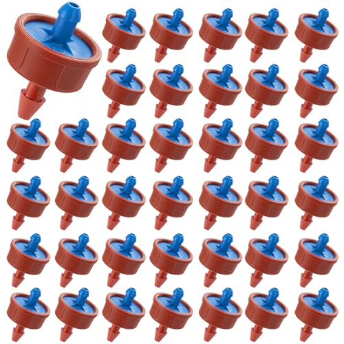 0.5 GPH Pressure Compensating Irrigation Drippers,60Pcs - color: 0.5 GPH 60PCS