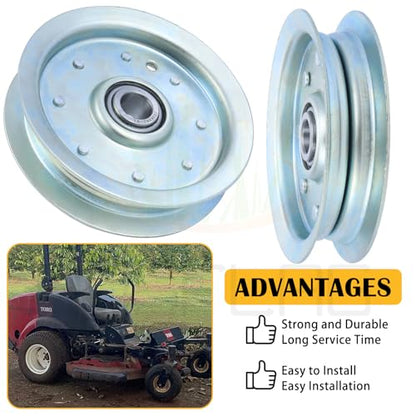 30224 Idler Pulley for Dixie Chopper 42", 50", 60" and 72" Decks - size: 1x30224W