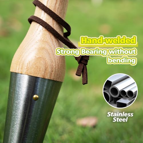 Hand Dibber – Precision Wood Handle Seed Dibber Garden Tool - size: 6''