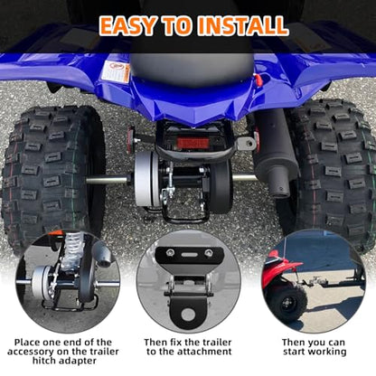 Trailer Hitch Tightener for Yamaha Grizzly ATV
