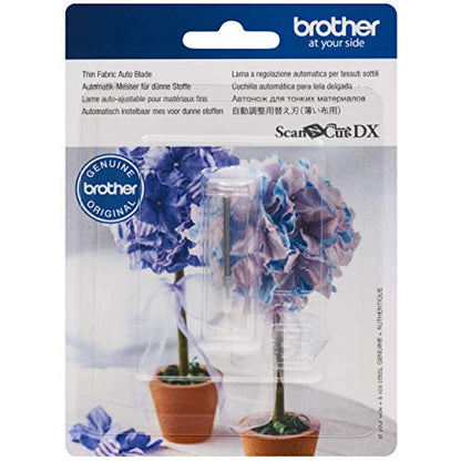 Brother ScanNCut DX Thin Fabric Auto Blade CADXBLDQ1, Replacement Accessory, Cuts Textiles 0.25-0.5mm Thick, For Quilting Pieces, Appliqués and More