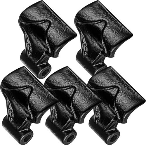 Threlaco 5 Pcs 3 Inch Wide Replacement Steel Flail Mower Hammer Blades - size: 3 Inch