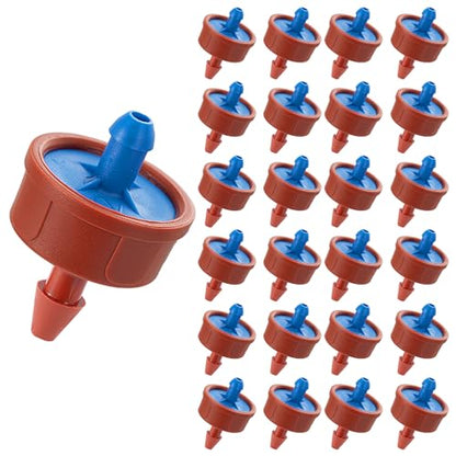 0.5 GPH Pressure Compensating Irrigation Drippers, 30Pcs - color: 0.5 GPH 30PCS