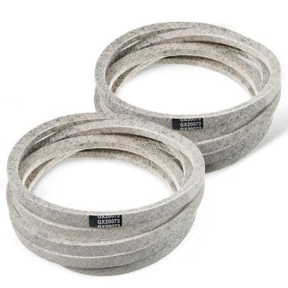 Dreyoo 2 Pack 42" Lawn Mower Deck Belt Compatible with John Deere Gx20072